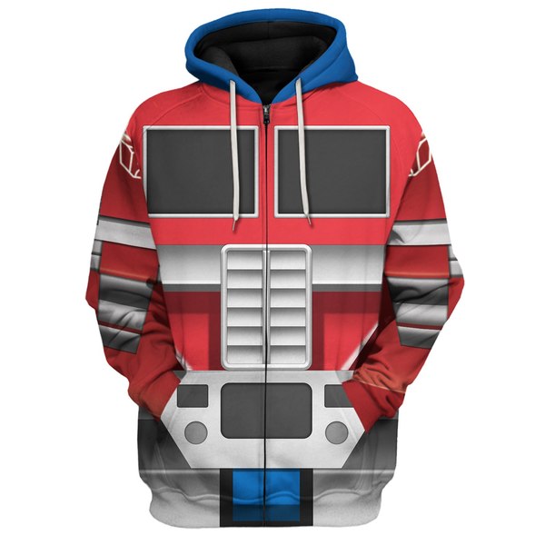 Gearhomie Rolls Out Transformers Robot Optimus Prime Hoodie, Sweatpants, Shirts  (2 of 10)